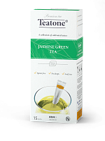 Зеленый чай Аромат жасмина TEATONE, в стиках на чашку, (15*1,8г)
