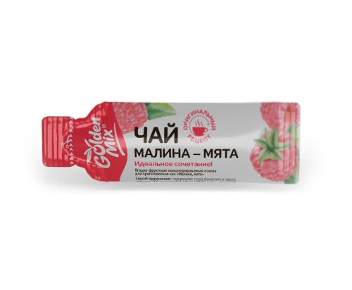 Чай Golden mix Малина-мята, 100*22г