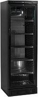 Шкаф холодильный со стеклом TEFCOLD CEV425 BLACK