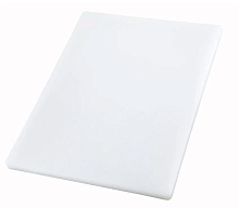 Доска разделочная пластик 50X35Х0,8СМ белая MVQ