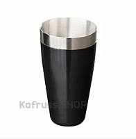 Шейкерный стакан BLACK 700 мл, нержавейка + винил, P.L. - BarWare 90001042 ДХ