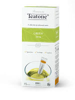 Зеленый чай TEATONE, в стиках на чашку, (15*1,8г)