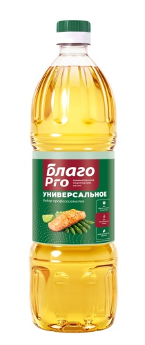 Масло подсолнечное (универсальное) Благо Pro 1л / 15