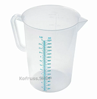 Мерный кувшин 1 л, полипропиллен, P.L. Proff Cuisine 92001078