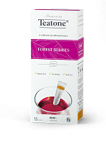 Чайный напиток Лесные ягоды TEATONE, в стиках на чашку, (15*2г)