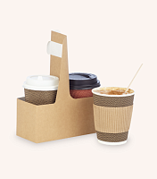 Держатель для стаканов OSQ CUPHOLDER с ручкой 25/500шт АВ