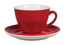 Чайная пара Barista (Бариста) 200 мл, красный цвет, P.L. Proff Cuisine